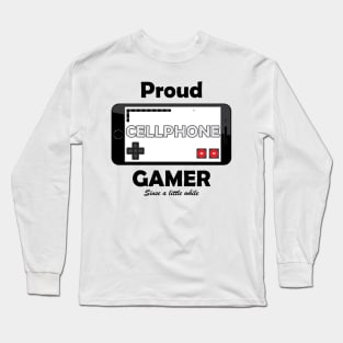 Cellphone gamer Long Sleeve T-Shirt